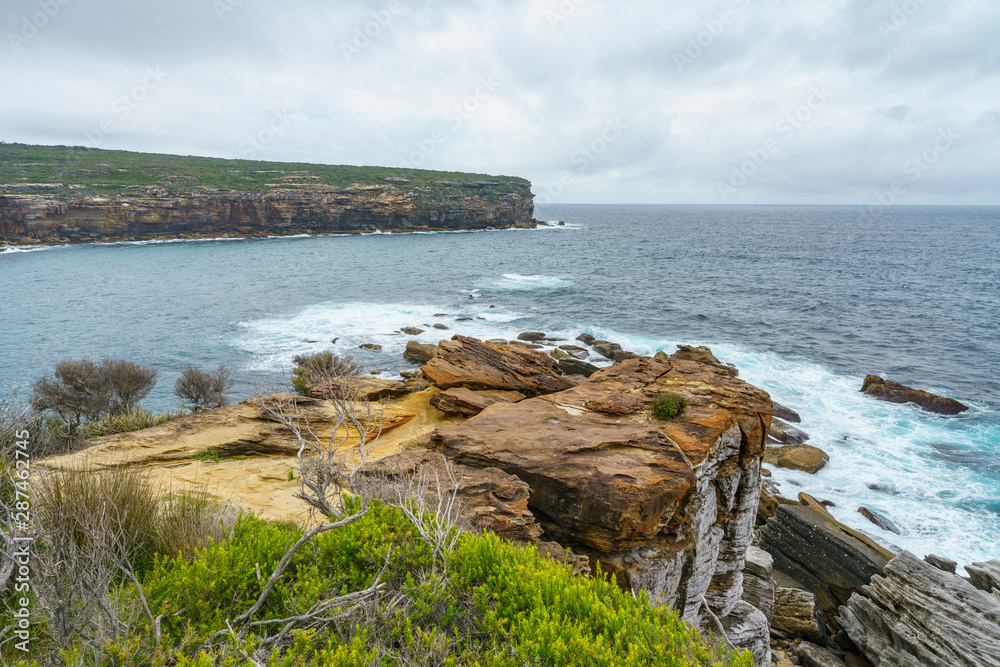 hikink in the royal national park, providential lookout point, australia 47