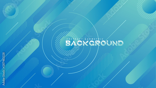 Abstract Gradient Geometric Shape Background