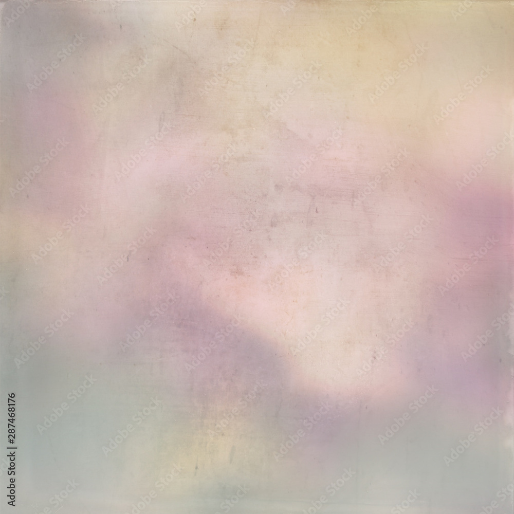 Defocused Pastel Colored Abstract Digital Art Textured Background