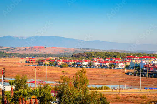 Beautiful landscape of city Ayvalik, Turkey