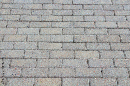 Wallpaper Mural Paving slabs. Horizontal view. Close-up. Top view. Background. Texture. Torontodigital.ca