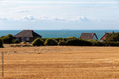 Fototapeta View of La Manche from Pas de Calais