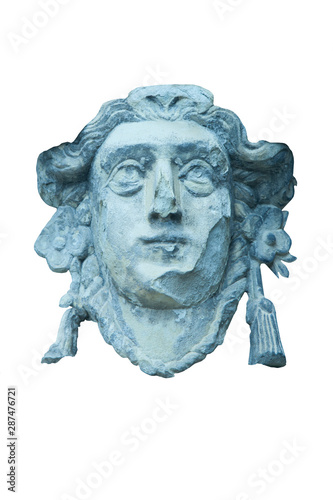 Goddess Hera is eldest daughter Kronos and Rei, sister and wife of Zeus. (ancient statue)