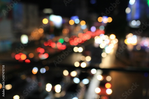 city lights , Bangkok