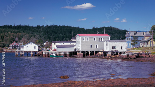 Fishing community of Riverport, Lunenburg county Nova Scotia, Canada photo