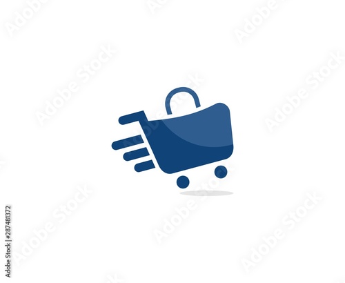 Shopping cart logo