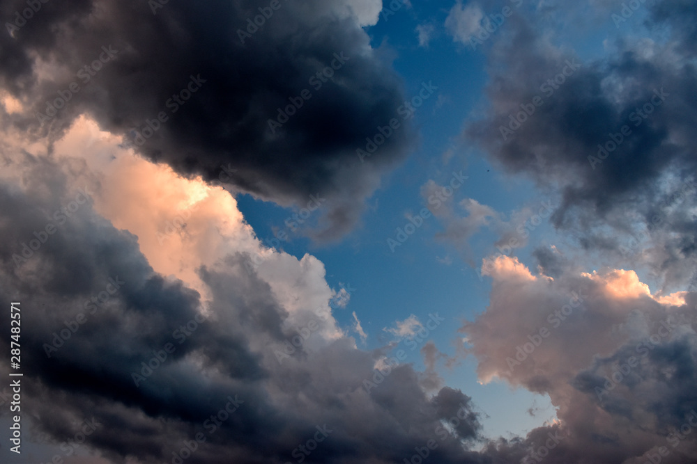Light and Dark Swirling Clouds Light and Dark Swirling Clouds