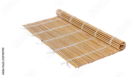 Bamboo mat for placeon the table and cooking