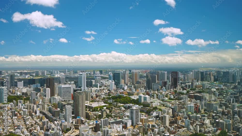 4K 東京風景　タイムラプス