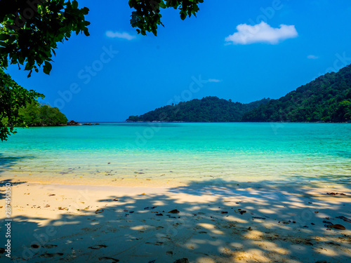 Beach in Mu Koh Surin or Surin Island, Thailand