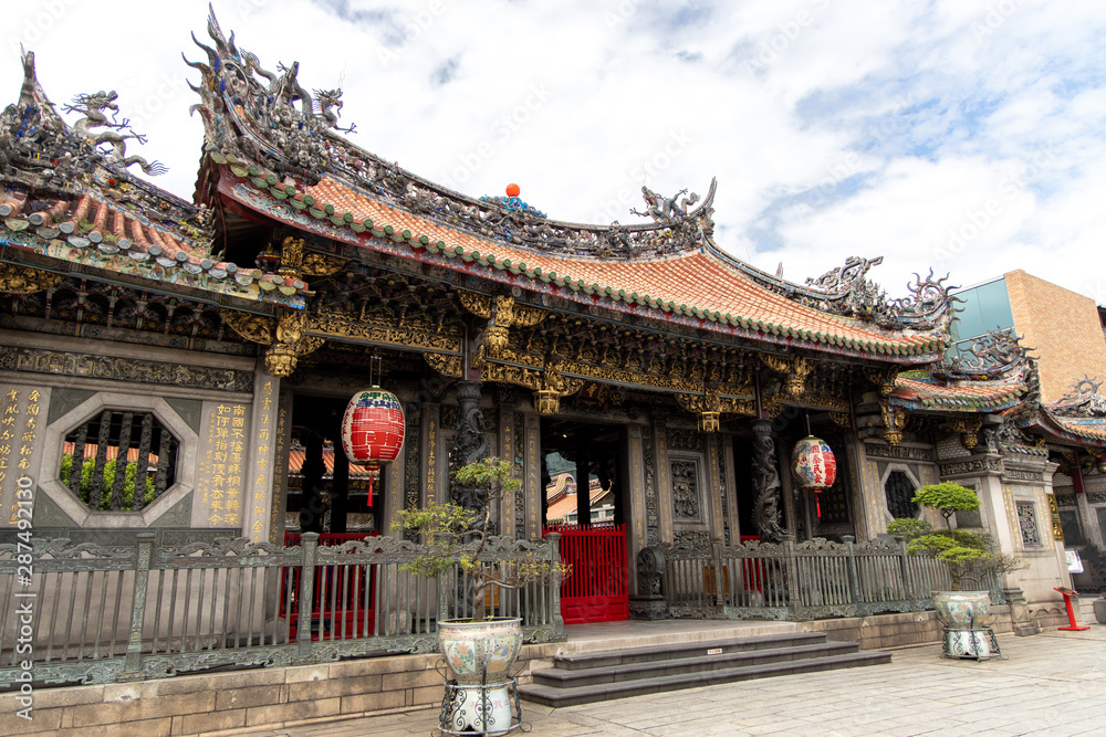 Main gate of Lungshan Temple, Taipei