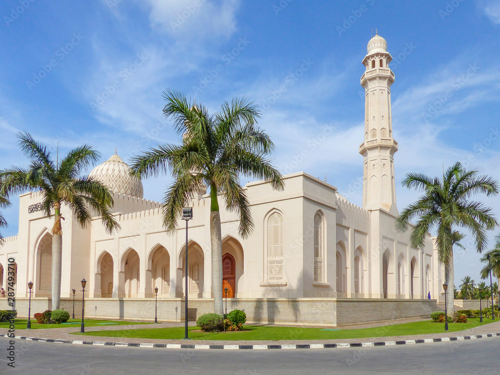 Sultan Qaboos Mosque in Salalah Sultanate of Oman