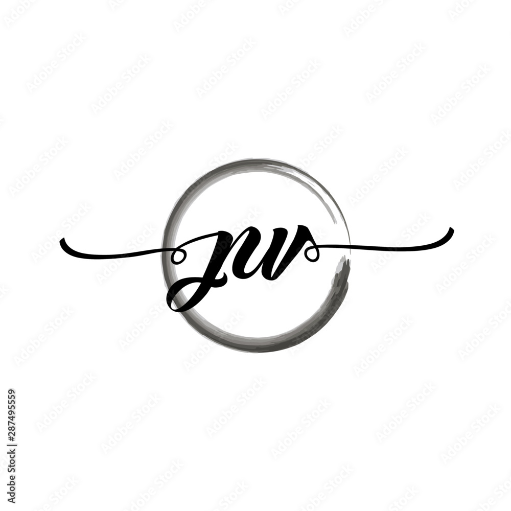 PV initial handwriting logo template. round logo in watercolor color with handwritten letters in the middle. Handwritten logos are used for, weddings, fashion, jewelry, boutiques and business PV initial handwriting logo template. round logo in watercolor color with handwritten letters in the middle. Handwritten logos are used for, weddings, fashion, jewelry, boutiques and business