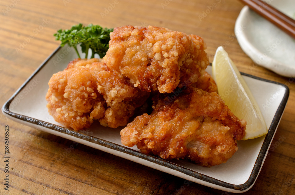 鶏の竜田揚げ 鶏の竜田揚げ