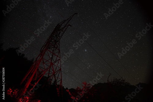 Milchstrasse und Sterne / Milky Way & Stars. Made at Guttannen  30.08.2019