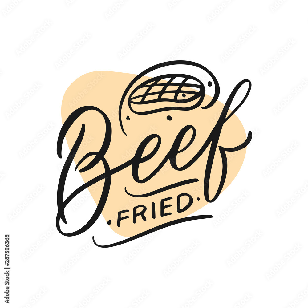 Food logo doodle design template. Vector eps10 letter logotype illustration. Food logo doodle design template. Vector eps10 letter logotype illustration.