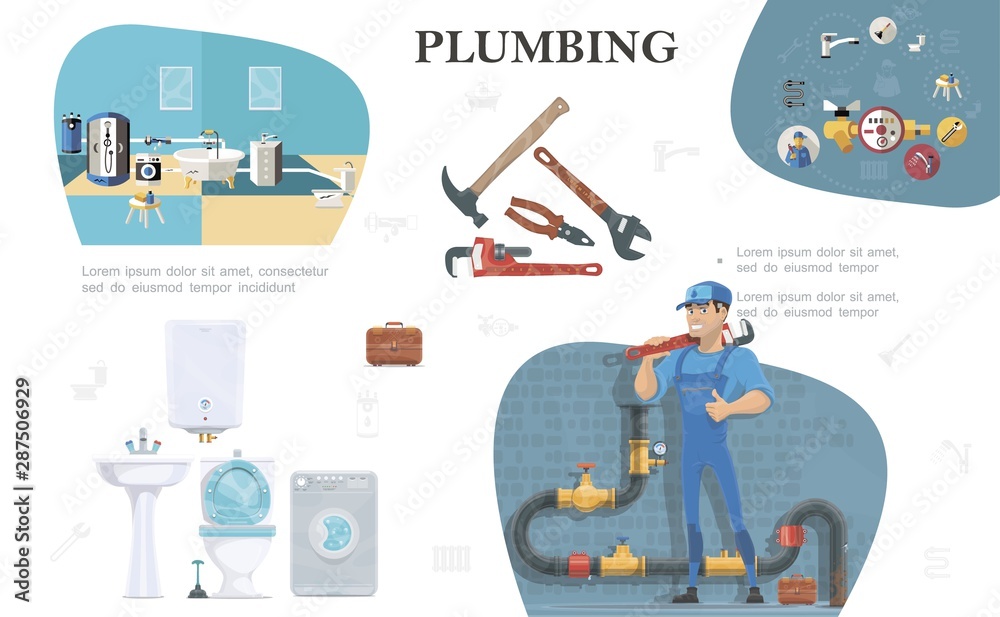 Plumbing Service Composition Plumbing Service Composition