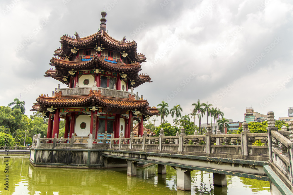 beautiful old building at Peace Park, Taipei