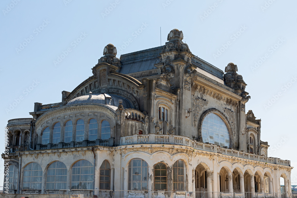 Obraz premium Casino in Constanta at the Black Sea harbor