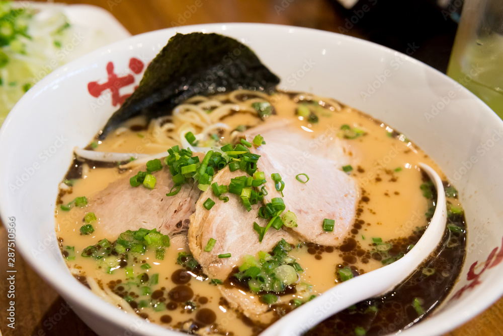 Ramen, Japanese style noodle , selective focus Ramen, Japanese style noodle , selective focus