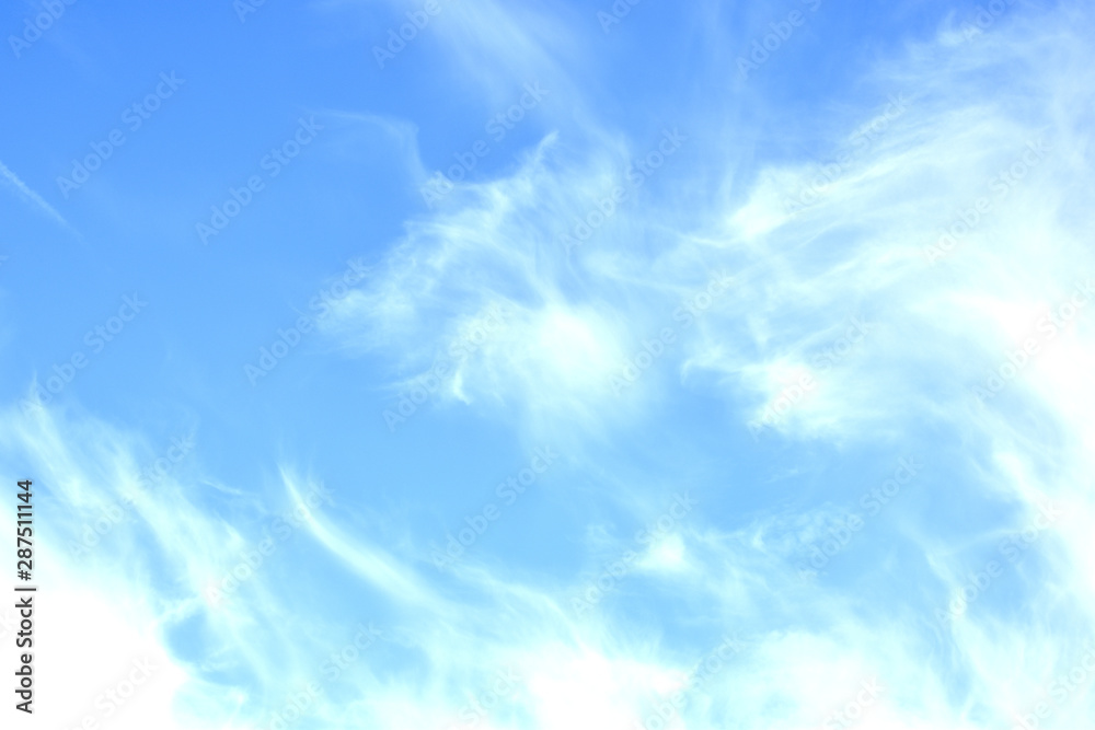 autumn blue sky with clouds autumn blue sky with clouds