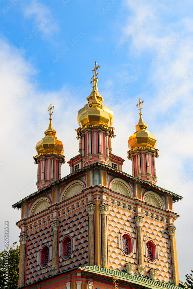Obraz premium Church of the Nativity of St. John the Baptist in Trinity Lavra of St. Sergius in Sergiev Posad, Russia