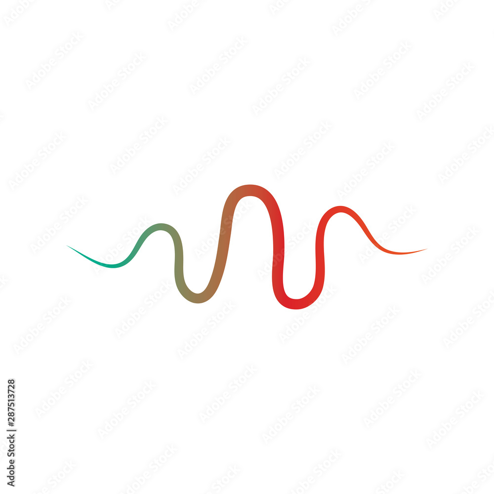Audio technology, music sound waves vector icon Audio technology, music sound waves vector icon