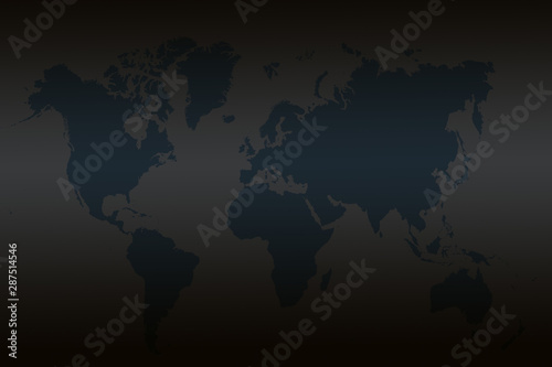 brown map of the world