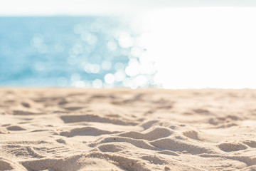sea sand sky and summer day
