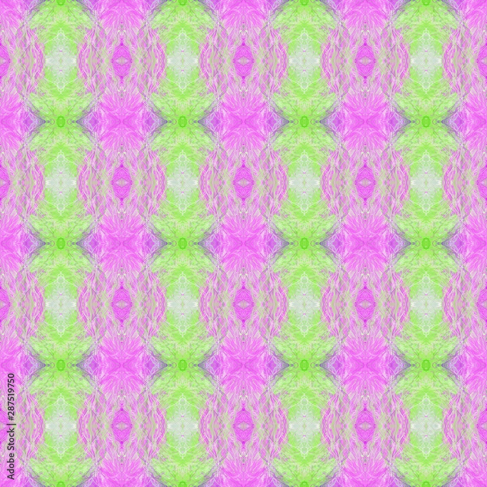 seamless pattern design with thistle, plum and light green colors. repeatable graphic element can be used for wallpaper, creative art or fashion design