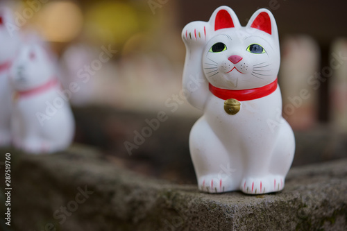 豪徳寺の招き猫