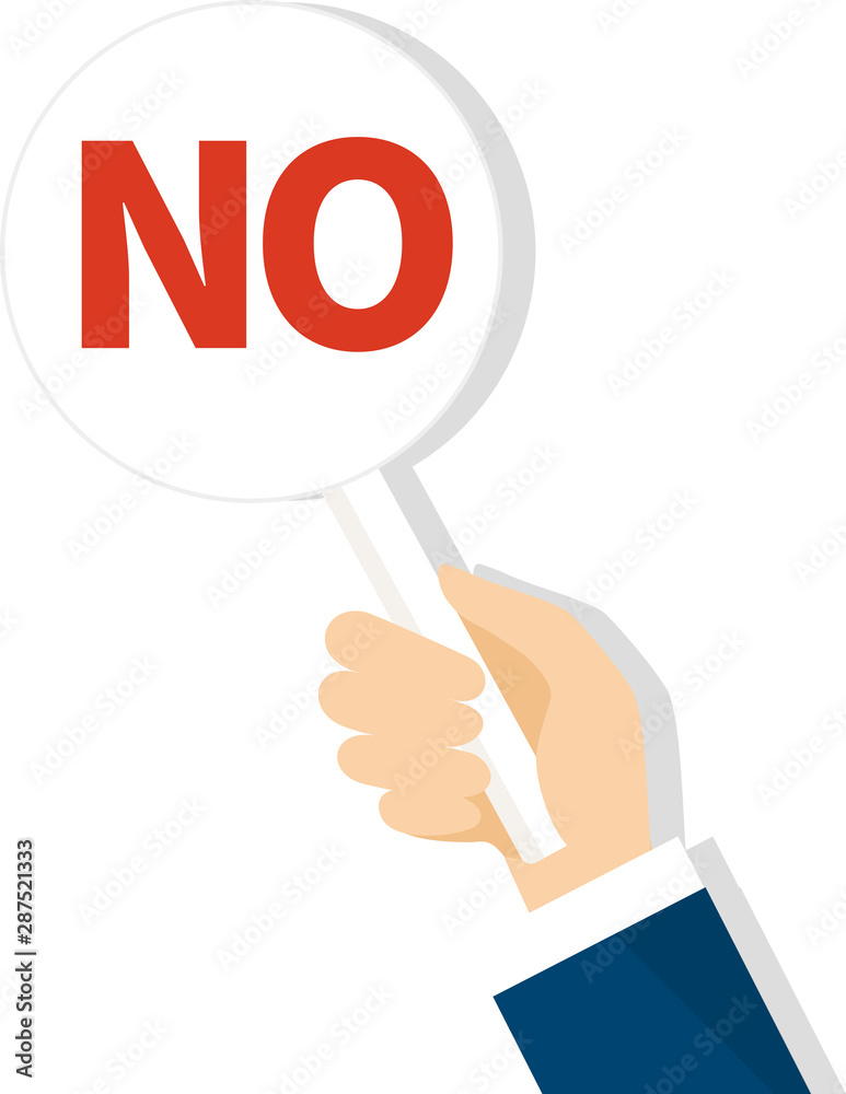 NOのビジネスイメージ NOのビジネスイメージ