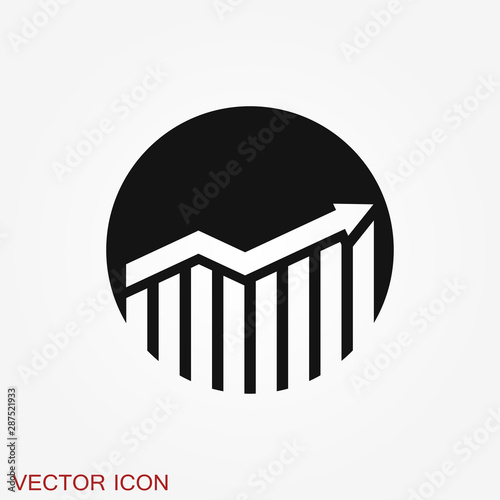 Accounting vector icon. Business and financial symbol
