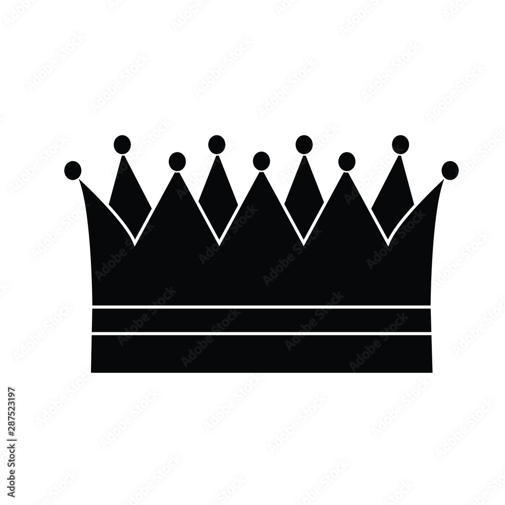 crown icon vector. crown sign crown icon vector. crown sign