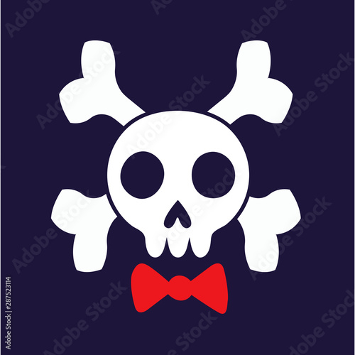Foto Funny Halloween  art, vector Illustration