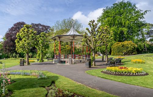 Victorian bandstand in a Park