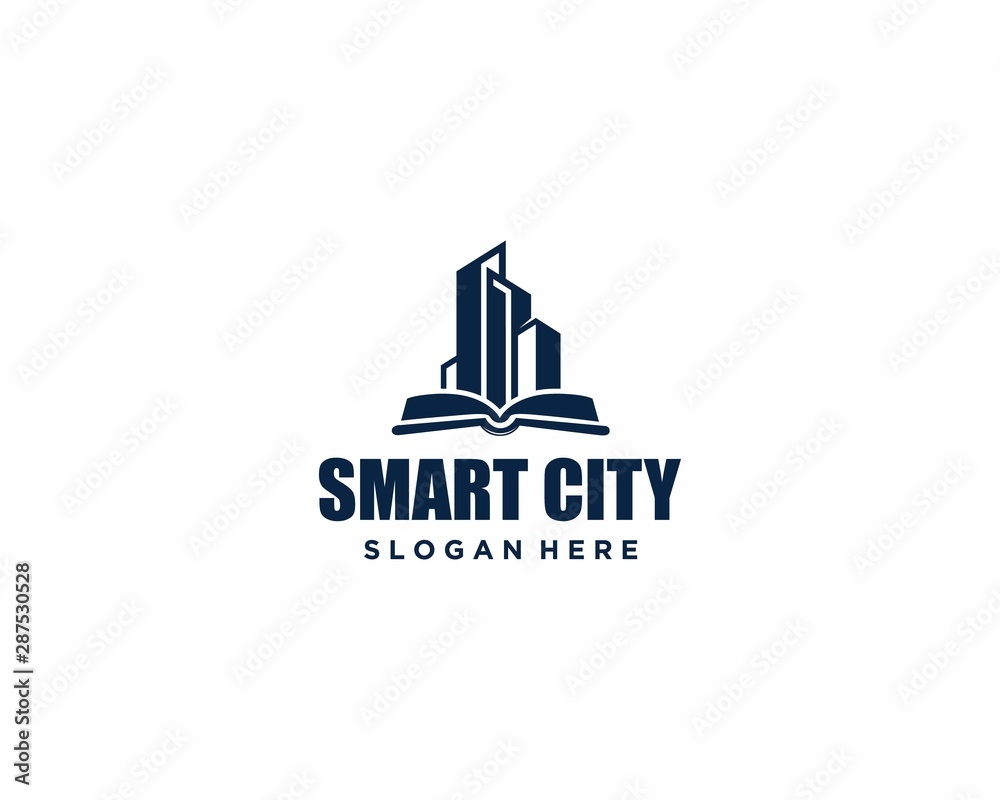 Smart City Logo design template