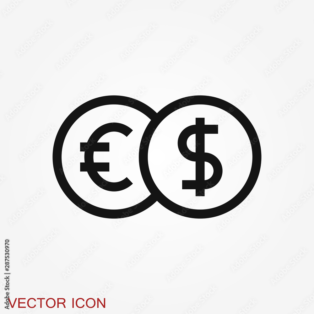Fototapeta premium Money. Line Icon Vector illustration. Payment system.