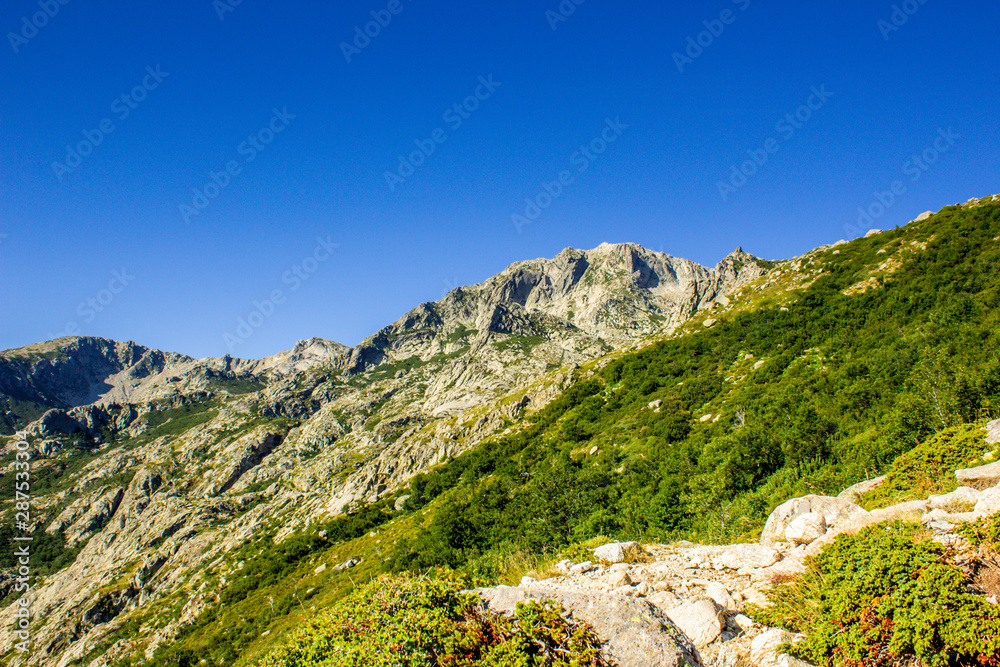 The beautiful Mountains of Corsica - Bonifacio - France The beautiful Mountains of Corsica - Bonifacio - France
