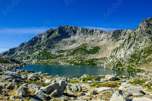 A beautiful Lake in the Mountains of Corsica - Bonifacio - France