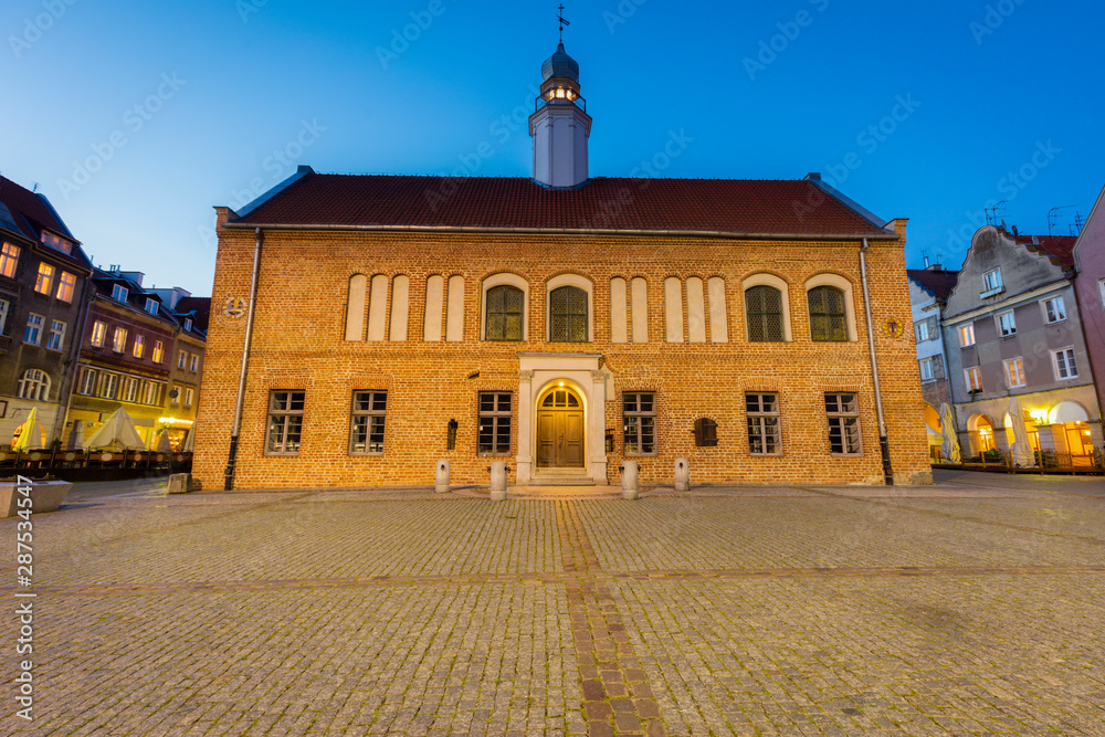 Fototapeta premium Old town hall of Olsztyn