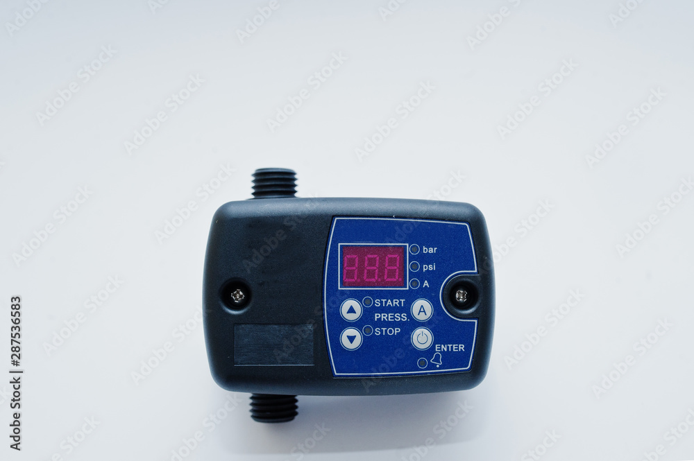 Obraz premium Water pump pressure switch pump controller automatically flow electronic switch.