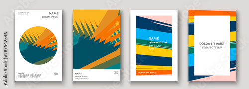 Modern cover collection design. Abstract retro 90s style texture of colorful neon lines. Striped trends background. Future geometric patterns. Design presentations, print, flyer, business cards