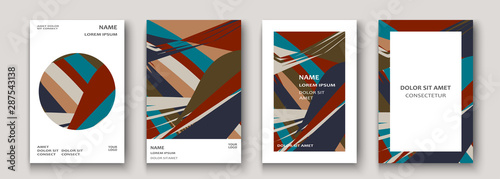 Modern cover collection design. Abstract retro 90s style texture of colorful neon lines. Striped trends background. Future geometric patterns. Design presentations, print, flyer, business cards