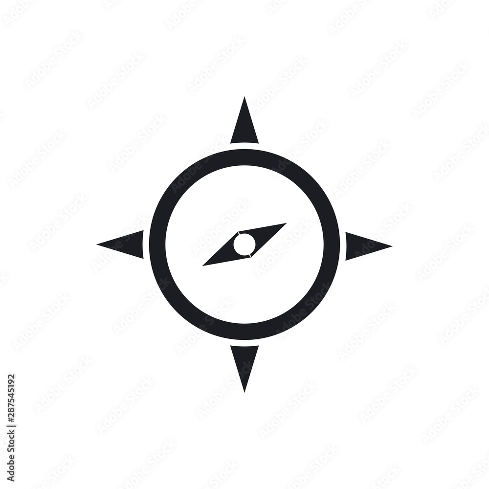 Fototapeta premium Compass Logo Template
