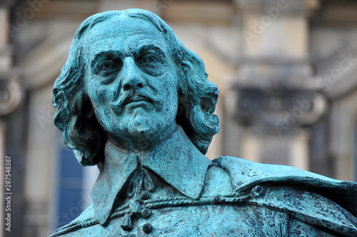 Foto Büste des Physikers Otto von Guericke