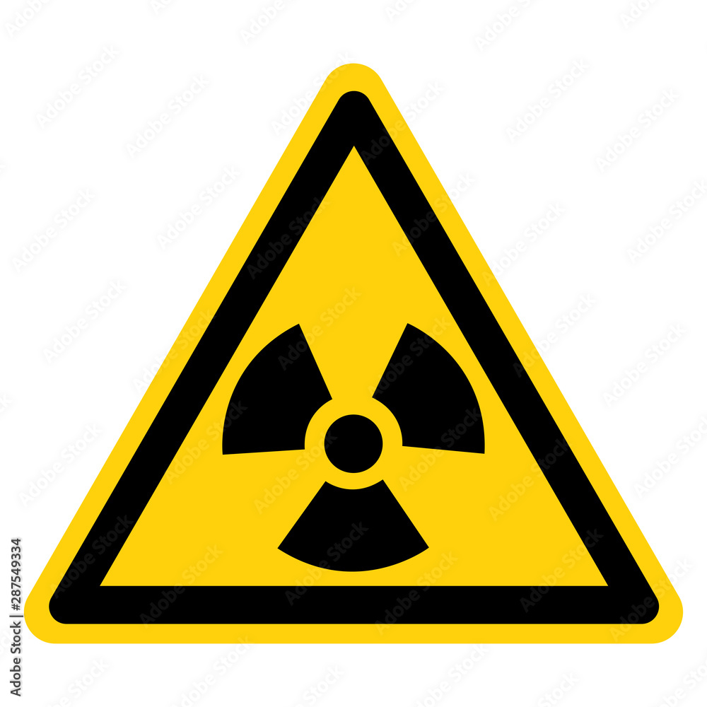 Radiation Hazard Symbol Sign,Vector Illustration, Isolated On White Background Icon. EPS10 Radiation Hazard Symbol Sign,Vector Illustration, Isolated On White Background Icon. EPS10