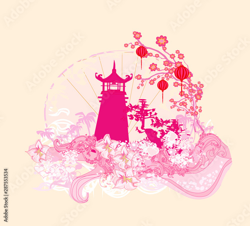 Mid-Autumn Festival for Chinese New Year - card