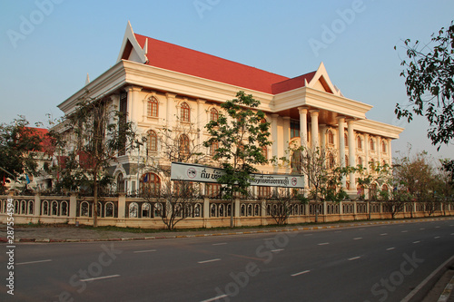building in vientiane (laos)