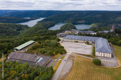 Aerial view of NS-Ordensburg Vogelsang, Germany photo